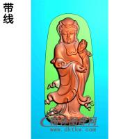 观音菩萨精品挂件精雕图（OGY-171)