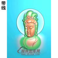 精品观音挂件精雕图（BGY-271)