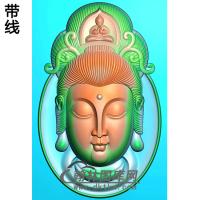 精品观音挂件精雕图（BGY-573)