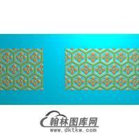 铝雕洋花无线精雕图（TM-0102）