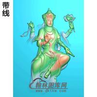 多臂观音精雕图（DGY-021)