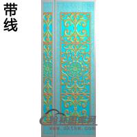 洋花铝雕精雕图（TM-0163）