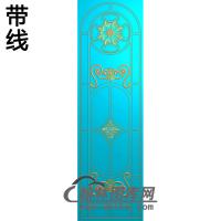 洋花铝雕精雕图（TM-0201）
