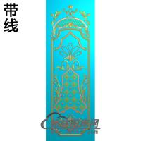 镂空洋花铝雕精雕图（TM-0257）