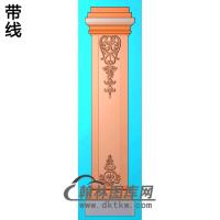 洋花柱板精雕图(ZB-004)