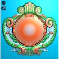 柱板洋花精雕图(ZB-012)