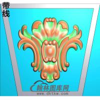 柱板洋花精雕图(ZB-018)