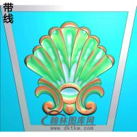柱板洋花精雕图(ZB-019)