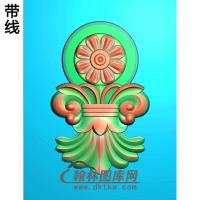 柱板洋花精雕图(ZB-027)