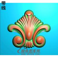 柱板洋花精雕图(ZB-032)