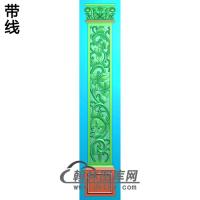 柱板洋花精雕图(ZB-056)