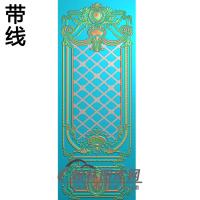 洋花铝雕精雕图（TM-319）