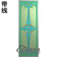 洋花镂空铝雕精雕图（TM-336）