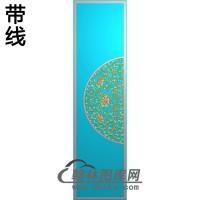 洋花铝雕精雕图（TM-338）