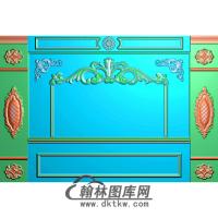 整体背景墙精雕图(BJQ-139)