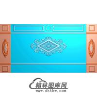 整体背景墙精雕图(BJQ-167)