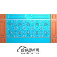 整体背景墙精雕图(BJQ-176)