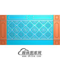 整体背景墙精雕图(BJQ-178)