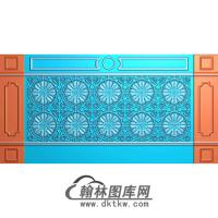 整体背景墙精雕图(BJQ-179)