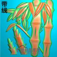 竹子纹理精雕图(wl-083)