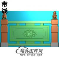 石材栏板精雕图浮雕图雕刻图HL-8