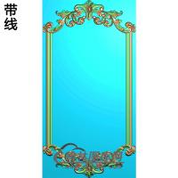 护墙板精雕图(HQB-015)