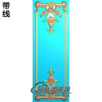 护墙板精雕图(HQB-019)