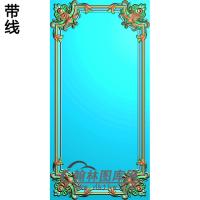 护墙板精雕图(HQB-027)