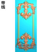 护墙板精雕图(HQB-071)