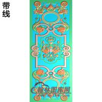 护墙板精雕图(HQB-079)