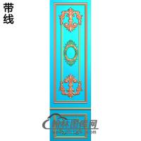 护墙板精雕图(HQB-197)