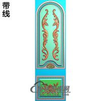 护墙板精雕图(HQB-203)