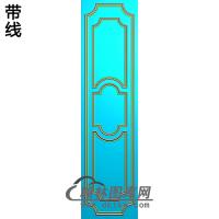洋花护墙板精雕图(HQB-218)