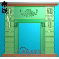 欧式壁炉精雕图(BL-018)