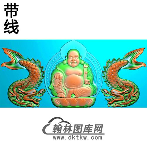 佛碑头精雕图（MBBT-0264）