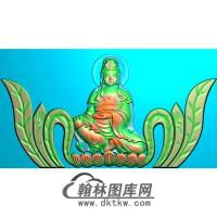 观音碑头精雕图（MBBT-0271）