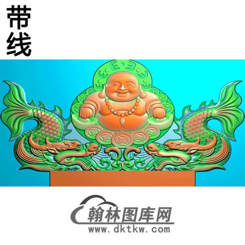 佛碑头精雕图（MBBT-0281）