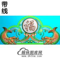鳌鱼碑头精雕图（MBBT-0282）