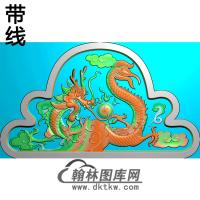 龙碑头精雕图（MBBT-0393）