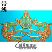 鳌鱼碑头精雕图（MBBT-0415）