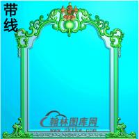 门芯板精雕图（MXB-071）