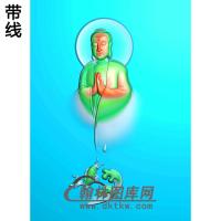 半身佛像精雕图（SFX-151)
