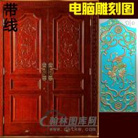木门套图精雕图（MTT-013）