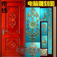 木门套图精雕图（MTT-019）