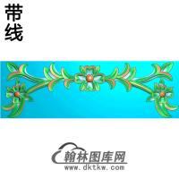 小花碑板精雕图（MBBB-1455）