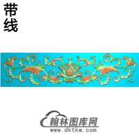 洋花碑板精雕图（MBBB-1457）