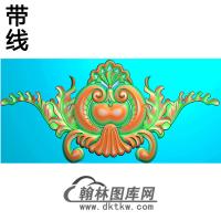 洋花碑板精雕图（MBBB-1459）