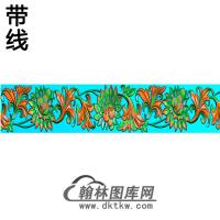 花碑板精雕图（MBBB-1472）