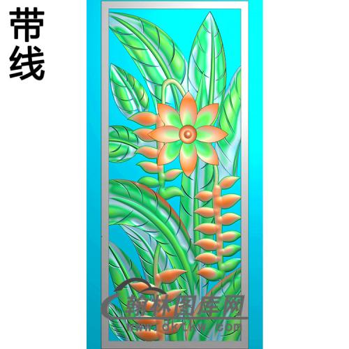 花碑板精雕图（MBBB-1543）