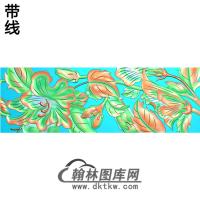 芭蕉精雕图（BJ-022-）